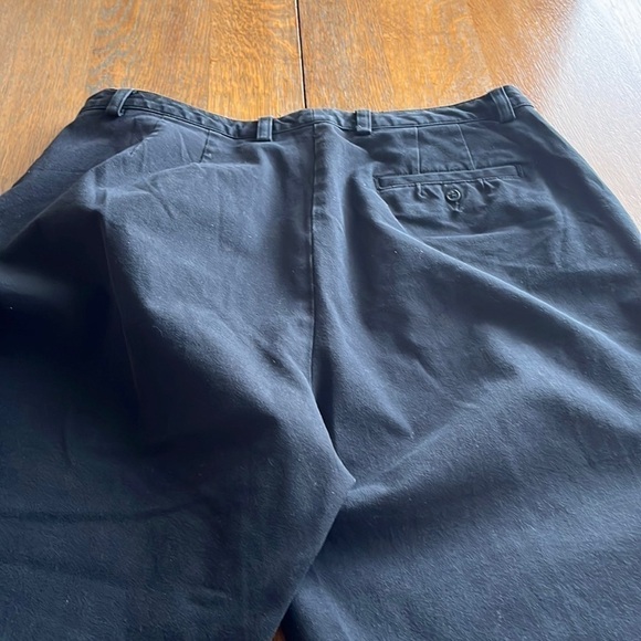 Eddie Bauer stretch black jeans size 16 side front pockets back button pocket - Picture 12 of 14